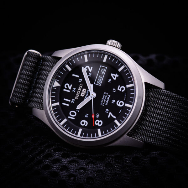 Seiko 5 Sports Military SNZG15K1 (NEW) - Image 2